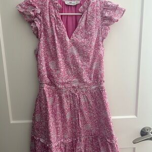 Vineyard Vines Pink Floral Casual Dress